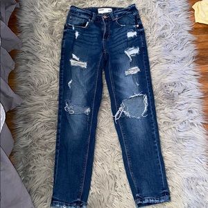 Garage ripped jeans, double zero, super cute